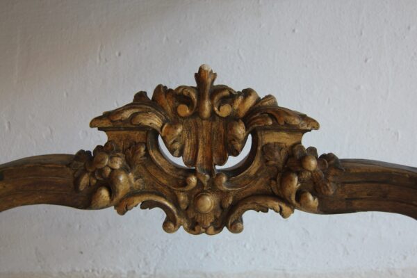 Louis XV Stil Wand Konsoltisch mit Marmorplatte – Bild 18