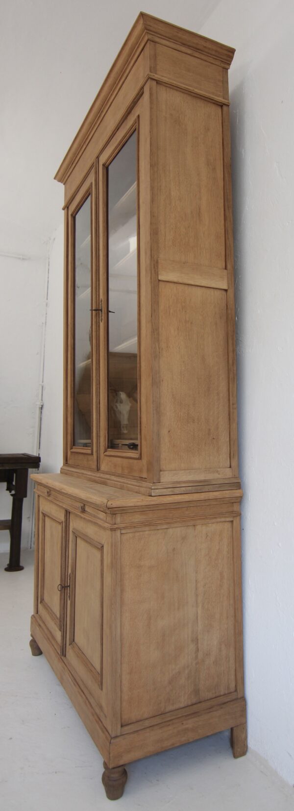 Vitrinenaufsatzschrank Bücherschrank, um 1900 – Bild 8
