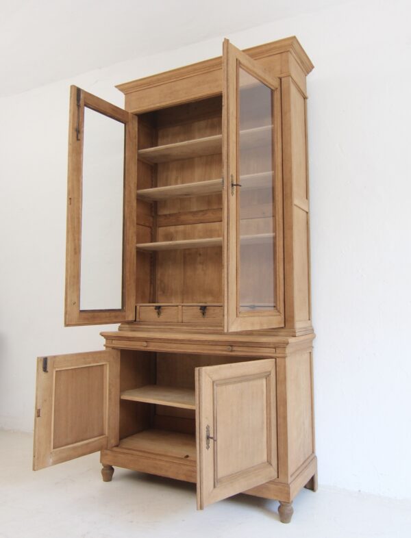 Vitrinenaufsatzschrank Bücherschrank, um 1900 – Bild 32