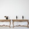 Paar Wand Konsoltische im Louis XV Stil – Bild 2