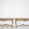 Paar Wand Konsoltische im Louis XV Stil – Bild 5