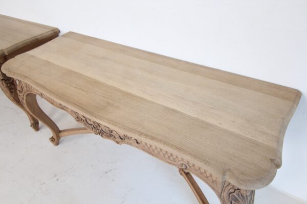 Paar Wand Konsoltische im Louis XV Stil – Bild 6