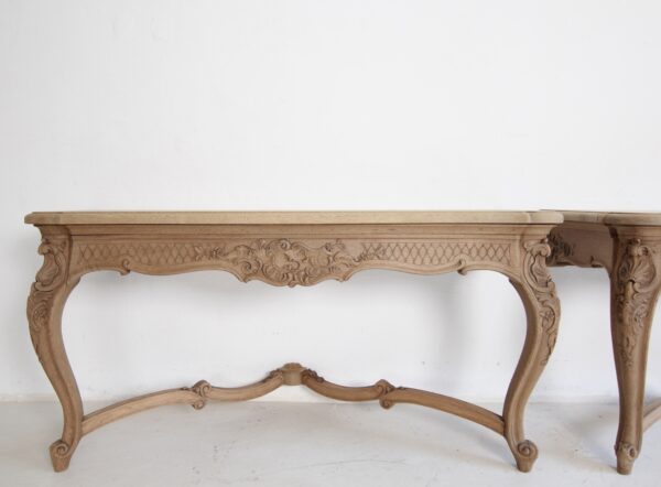 Paar Wand Konsoltische im Louis XV Stil – Bild 20