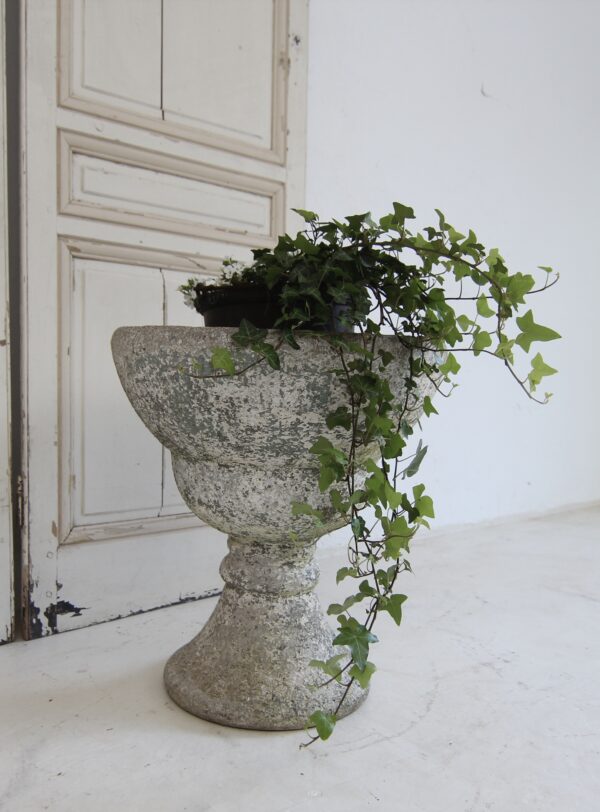 Vintage Gartenvase Pflanzgefäß – Bild 5