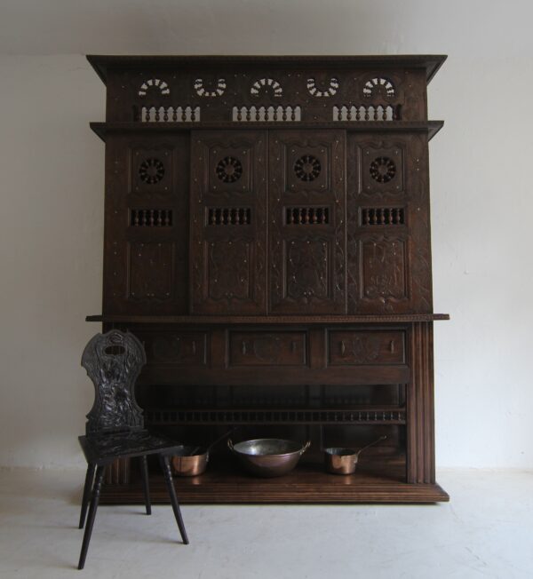 Bretonischer Lit-Clos Schrank, 1817