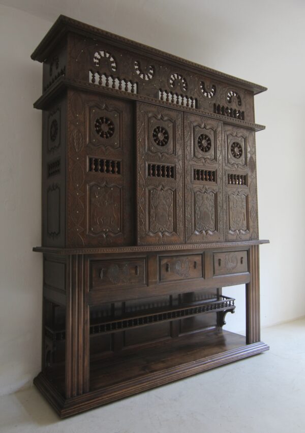 Bretonischer Lit-Clos Schrank, 1817 – Bild 13