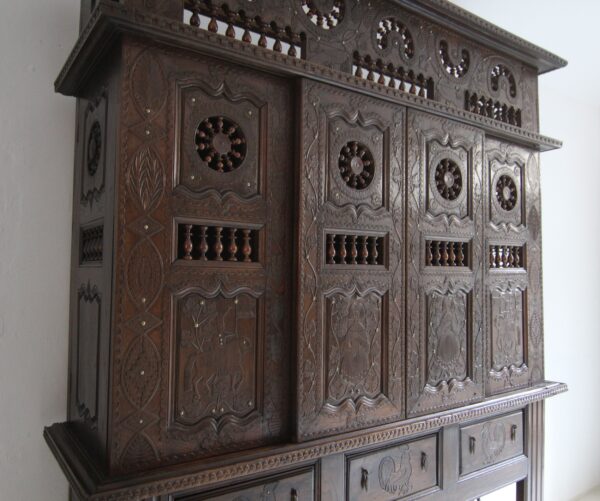 Bretonischer Lit-Clos Schrank, 1817 – Bild 39