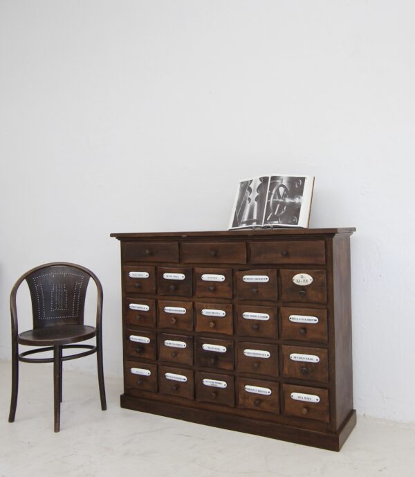 Vintage Apothekerkommode, um 1920 – Bild 2