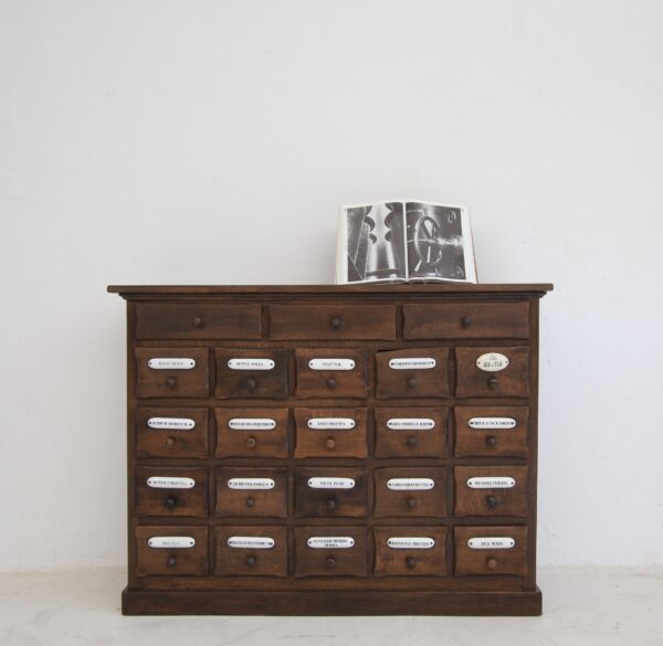 Vintage Apothekerkommode, um 1920 – Bild 4
