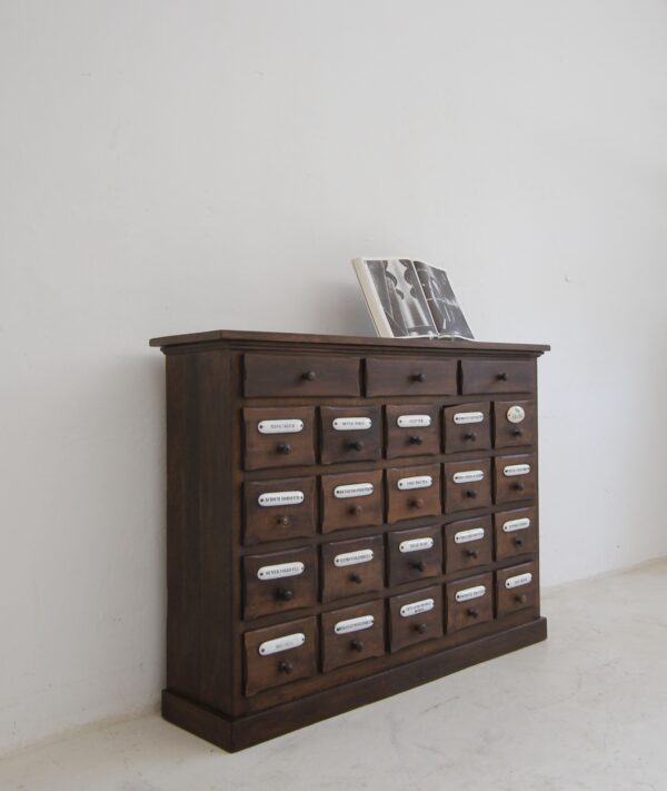 Vintage Apothekerkommode, um 1920 – Bild 3