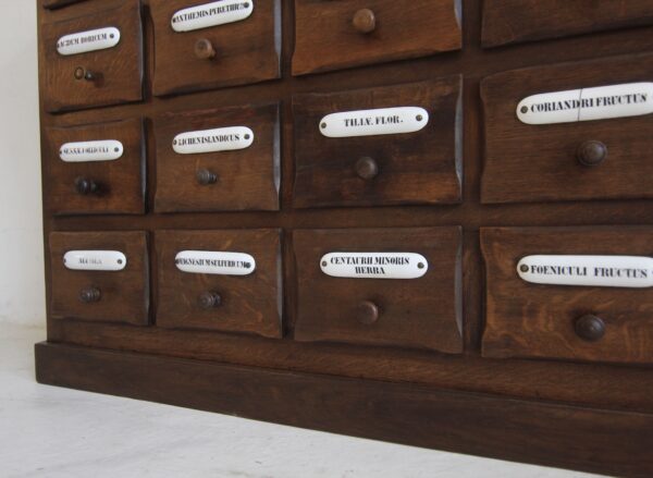 Vintage Apothekerkommode, um 1920 – Bild 22