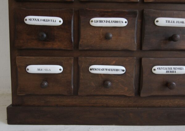 Vintage Apothekerkommode, um 1920 – Bild 25
