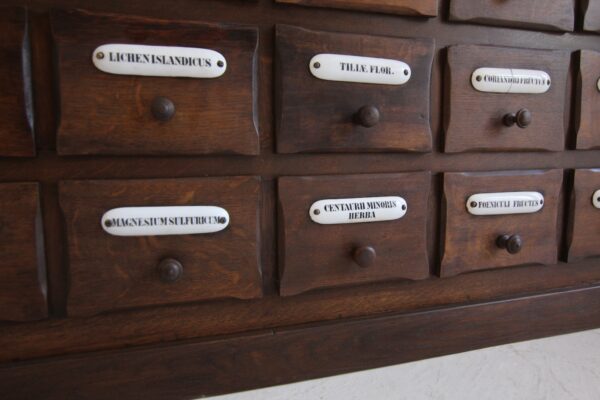 Vintage Apothekerkommode, um 1920 – Bild 27