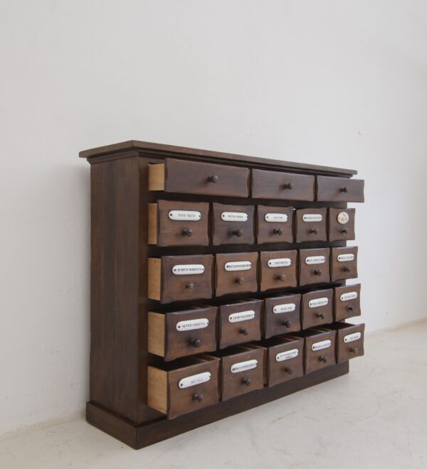 Vintage Apothekerkommode, um 1920 – Bild 31