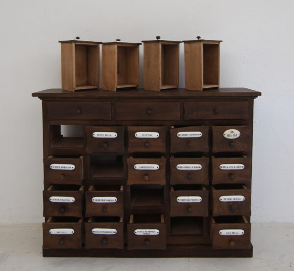 Vintage Apothekerkommode, um 1920 – Bild 33