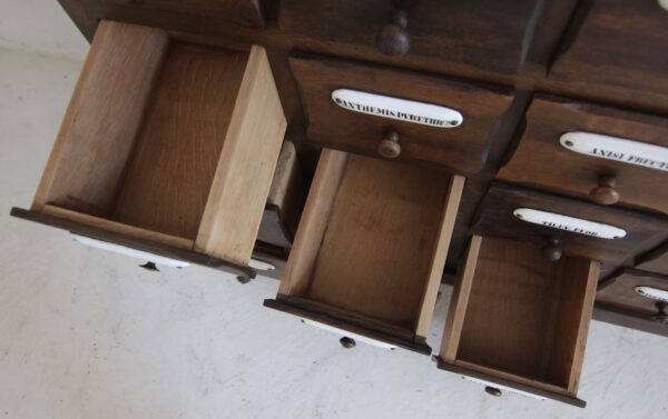 Vintage Apothekerkommode, um 1920 – Bild 37