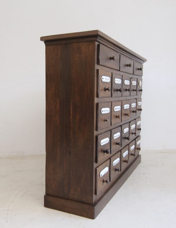 Vintage Apothekerkommode, um 1920 – Bild 39
