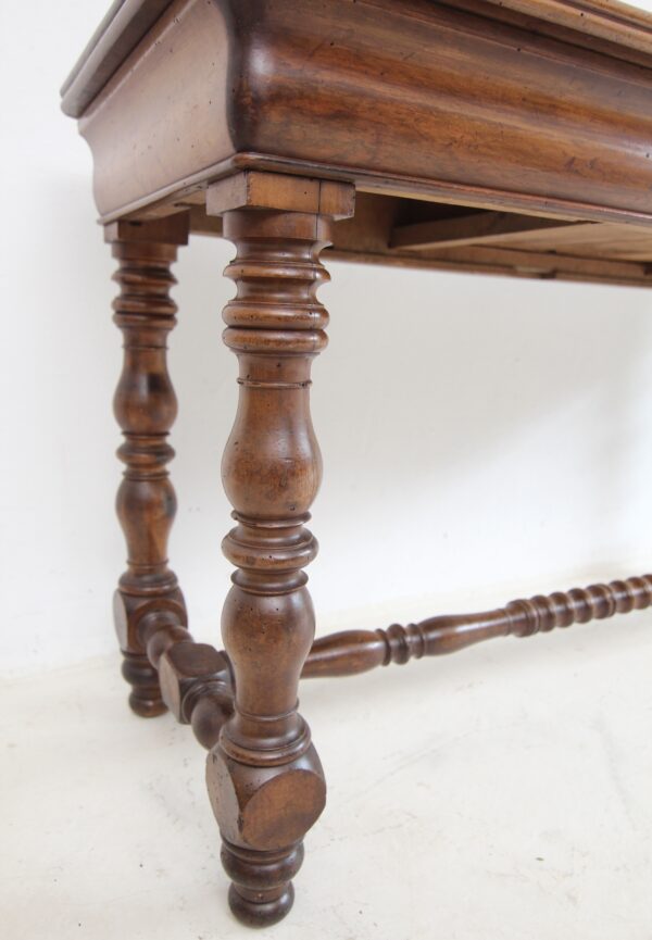 Louis Philippe Schneidertisch in Nussbaum – Bild 20