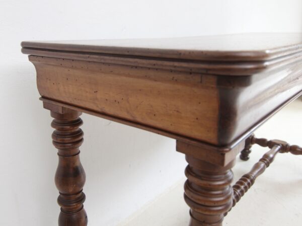 Louis Philippe Schneidertisch in Nussbaum – Bild 24