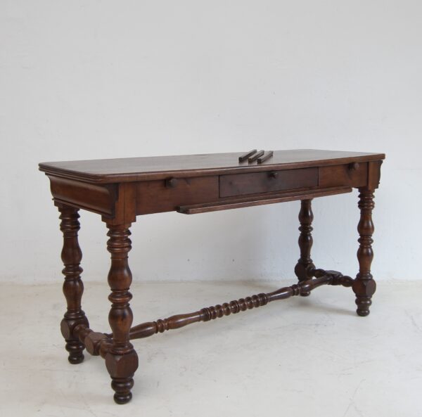Louis Philippe Schneidertisch in Nussbaum – Bild 42